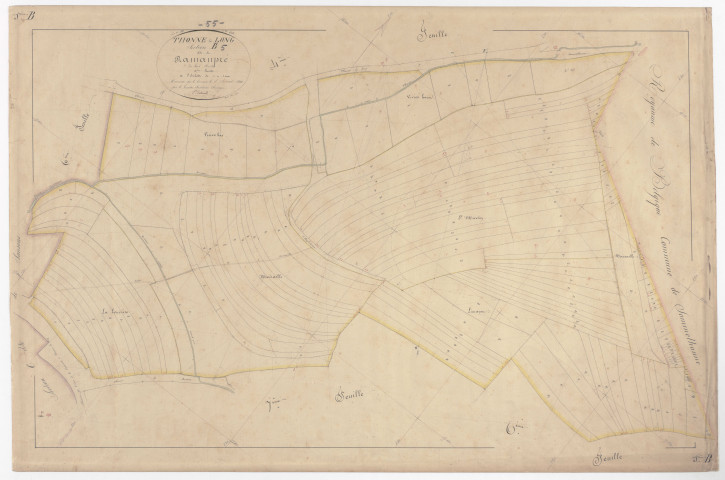 THONNE-LA-LONG - Section B - de Ramanpré - feuille 05