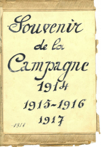 Journal de guerre d'Henri Edolphe