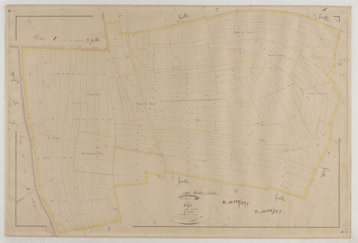 MONTIERS-SUR-SAULX - Section D du Défol feuille 04