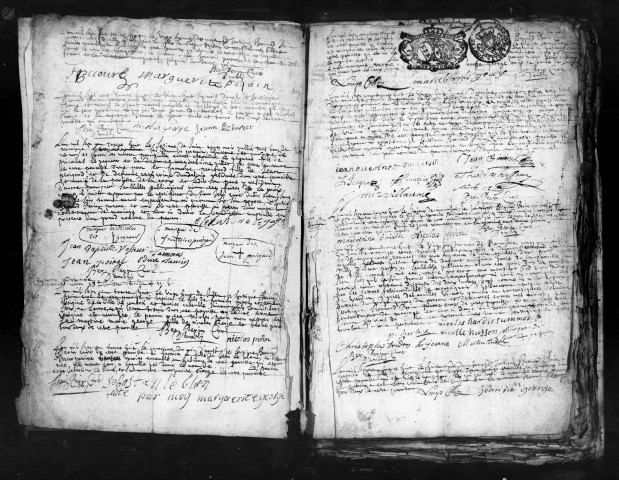 Baptêmes, Mariages, Sépultures (1738-1777)