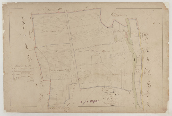 LIGNY-EN-BARROIS - Section C de la Ville feuille 05