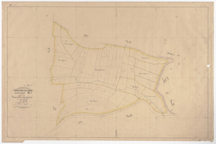 THONNE-LE-THIL - Section D - Sourcillon-Fontaine - feuille 07