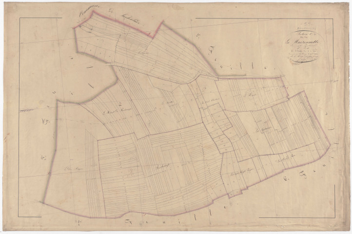 BOUREUILLES - Section C - de la Maisonnette - feuille 04