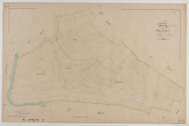 CONDE - Section G des Malades feuille 03