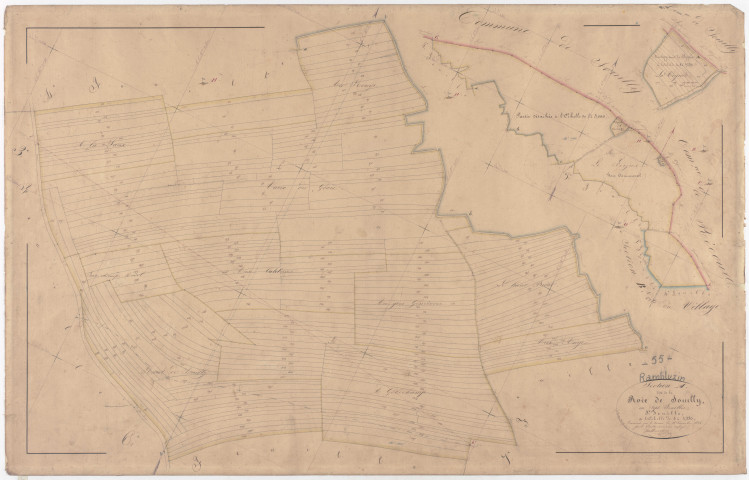 RAMBLUZIN - Section A - la Roie de Souilly - feuille 05