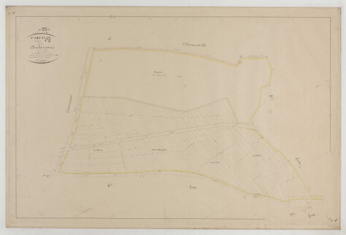 VARVINAY - Section C de Bréhémont feuille 02