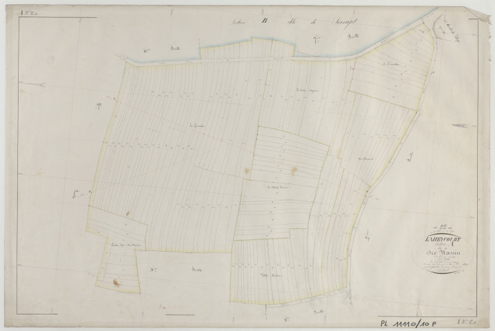 LAHEYCOURT - Section A du pré Massin feuille 03