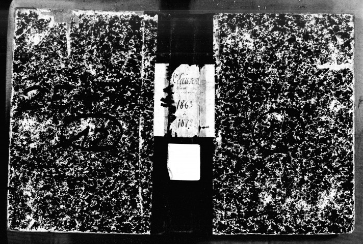 Naissances, Mariages (1863-1872)