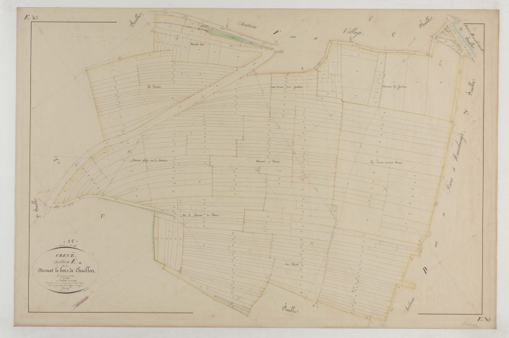 CREUE - Section E devt le bois de Chaillon feuille 04