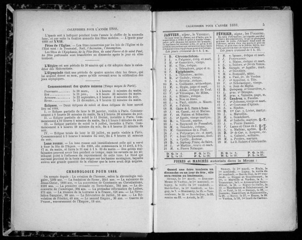 Annuaire administratif, commercial et industriel de la Meuse 1888-1889