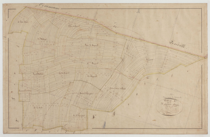 NANCOIS-LE-GRAND - Section A des Longues Rayes feuille 03