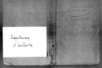 Sépultures (1743-1755)