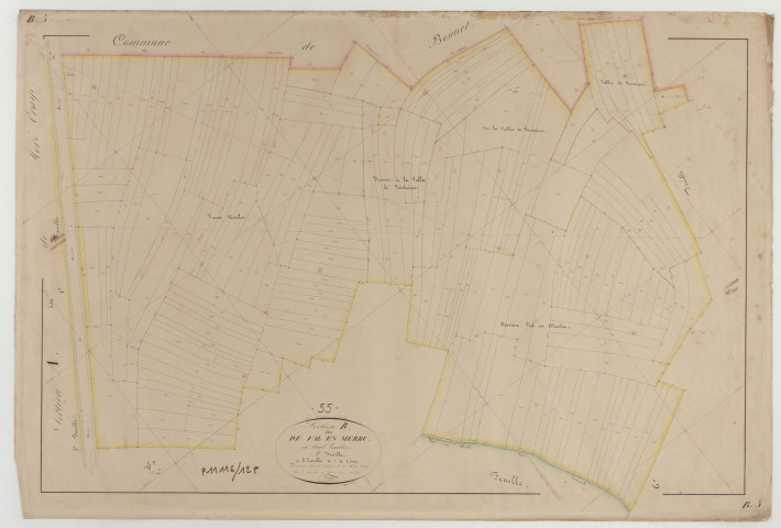MANDRES - Section B Val en Merbu feuille 05