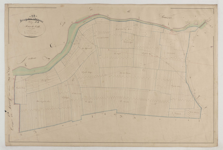 BRIXEY-SUR-MEUSE - Section B sous la Ville feuille 02