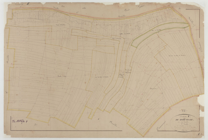MANDRES - Section A de More-Traye feuille 03