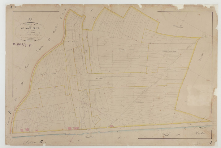 MANDRES - Section A de More-Traye feuille 06