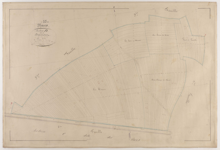 MARRE - Section B - de Bamont - feuille 04