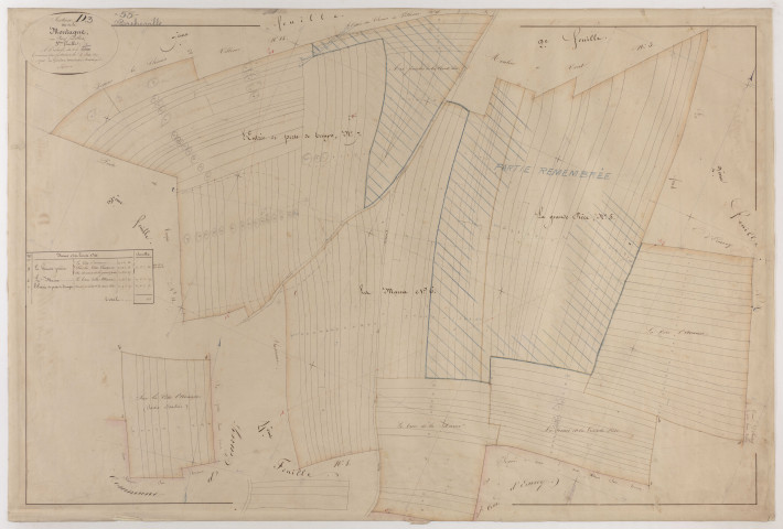 BREHEVILLE - Section D - de la Montagne - feuille 03