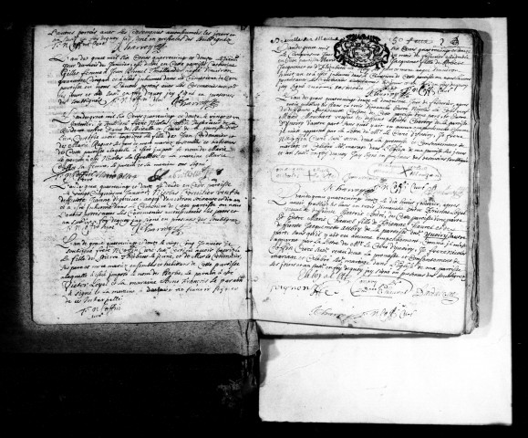 Baptêmes, Mariages, Sépultures (1692-1754)