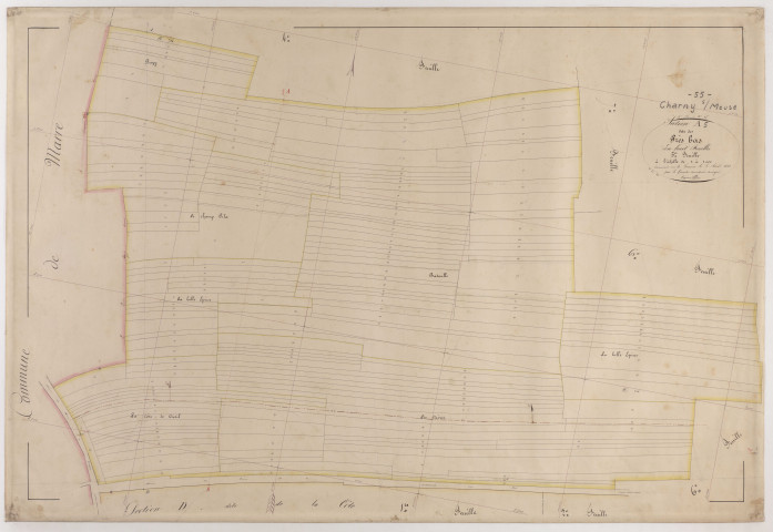 CHARNY - Section A - des Prés Bas - feuille 05