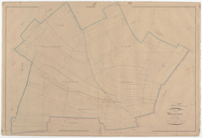 GESNES - Section B - du Moulin-à-Vent - feuille 06