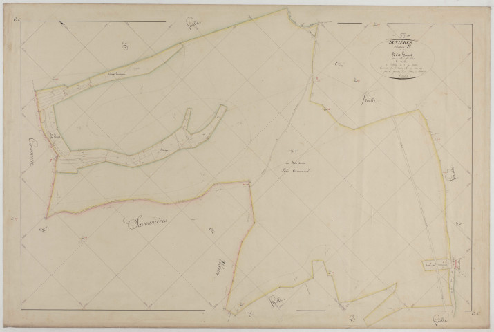 BUXIERES - Section E des Bois Hauts feuille 04