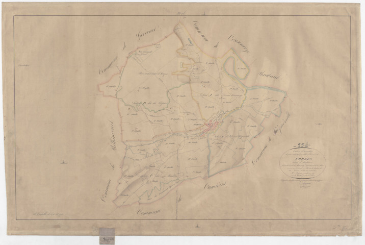 FORGES - Tableau d'assemblage - feuille 01