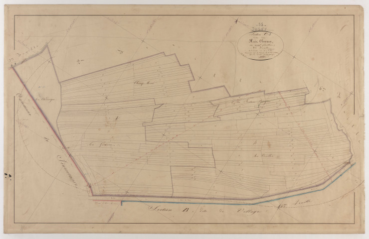 DUGNY - Section C - des Huit Chevaux - feuille 01