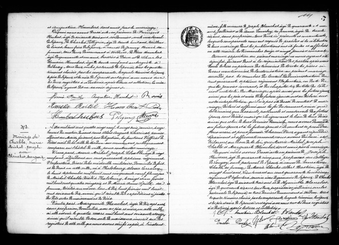 Mariages (1889-1889)