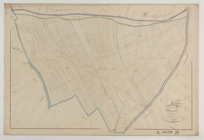 BRILLON - Section B de Morval feuille 07