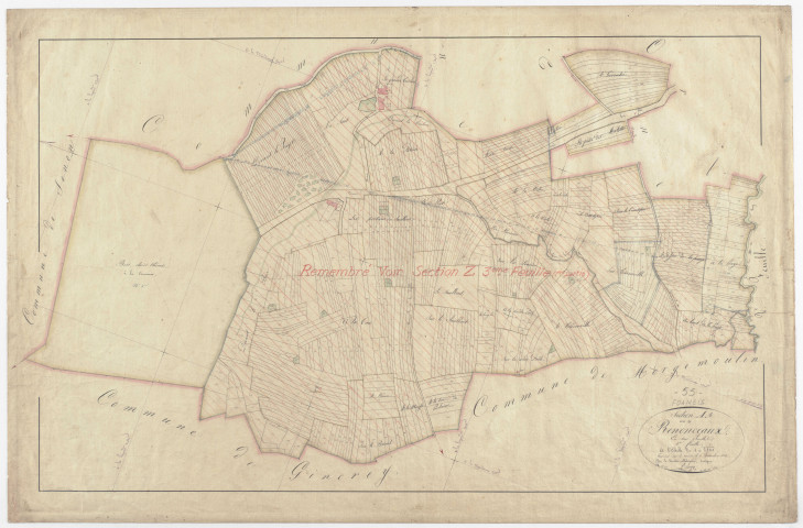 FOAMEIX - Section A - de Renonceaux - feuille 01