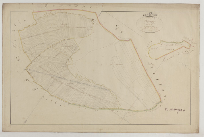 LONGEVILLE - Section A du Revausard feuille 06