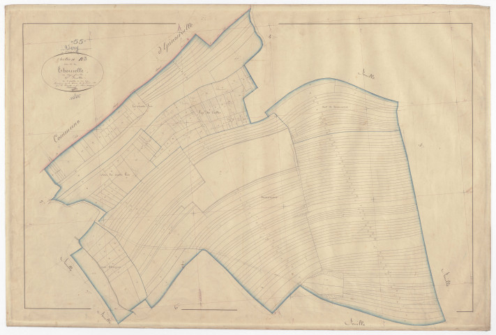 VERY - Section B - de la Thomelle - feuille 03