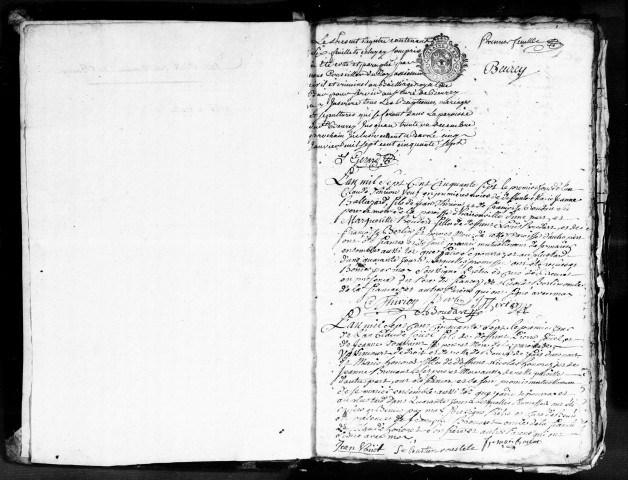 Baptêmes, Mariages, Sépultures (1756-1792)