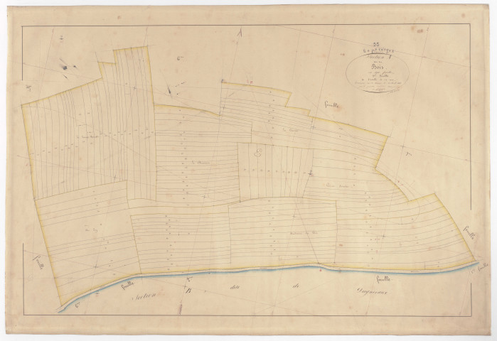 SEPTSARGES - Section A - des Bois - feuille 05