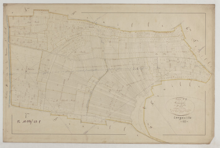 LONGEVILLE - Section A du Revausard feuille 05
