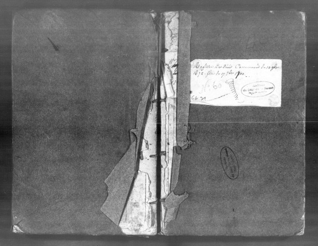 Sépultures (1672-1700)