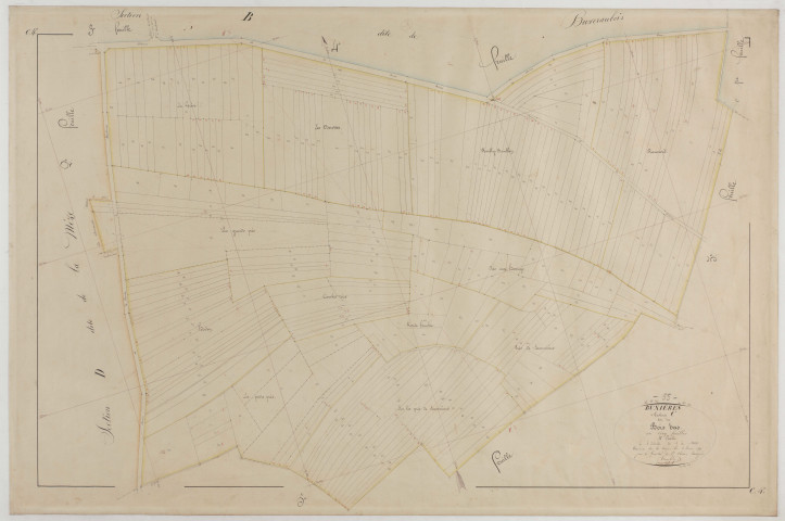 BUXIERES - Section C des Bois Bas feuille 04