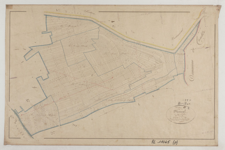 BRILLON - Section B de Morval feuille 02