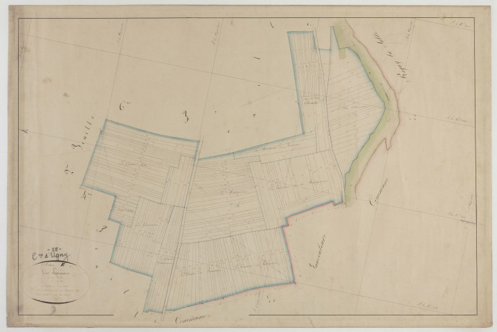 UGNY - Section B des Varennes feuille 05