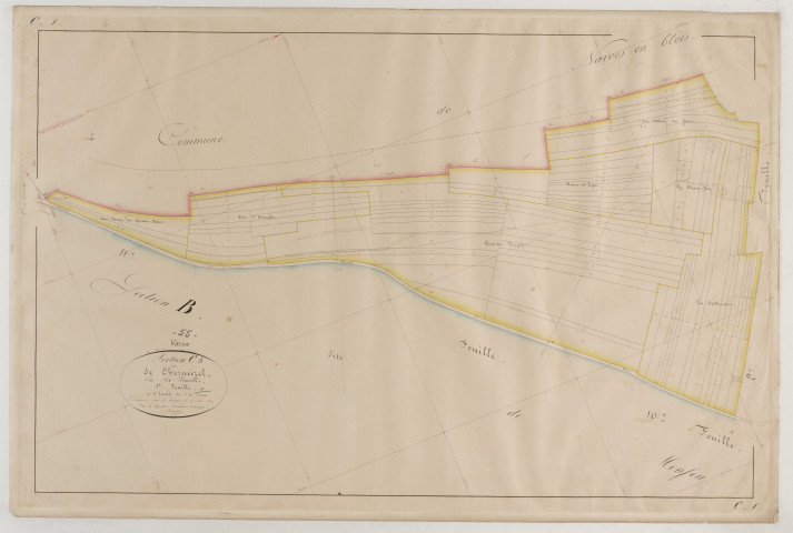 VACON - Section C de Chermizel feuille 01