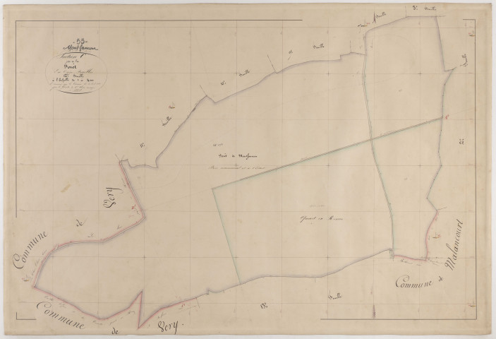 MONTFAUCON - Section C - de la Forêt - feuille 12