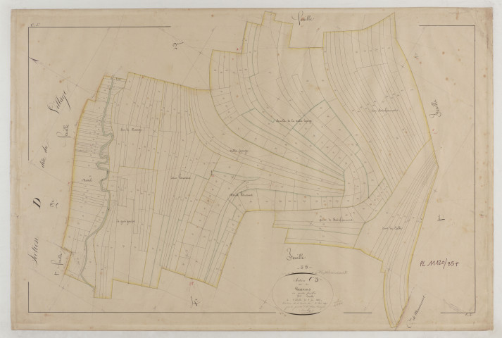 MORLAINCOURT - Section C des Varennes feuille 03