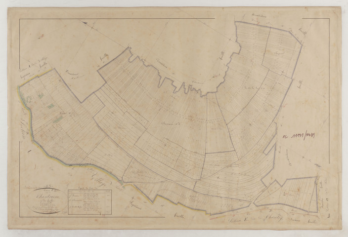 SALMAGNE - Section C de Chantraine feuille 03