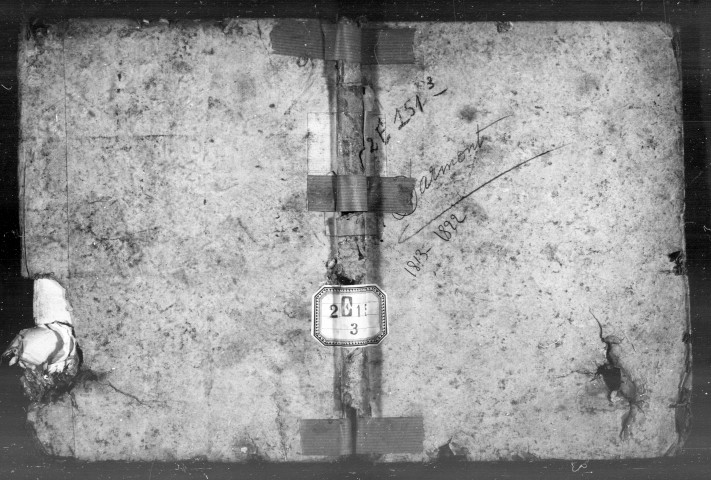 Naissances, Mariages, Décès (1813-1822)