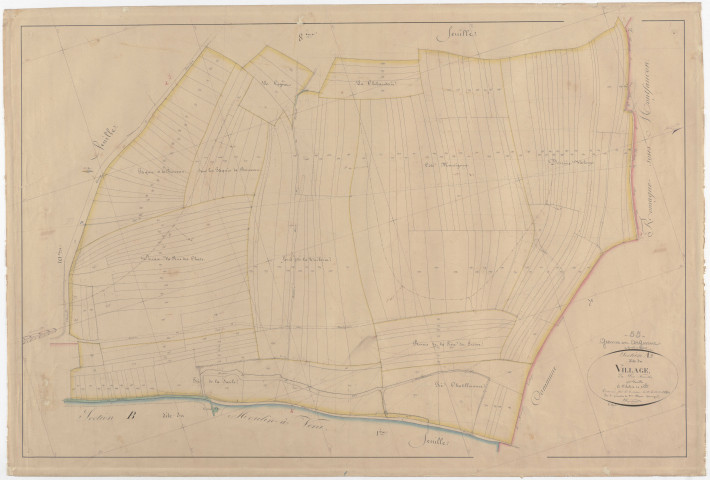 GESNES - Section A - du Village - feuille 09