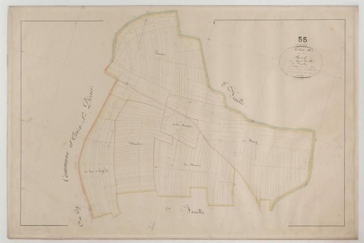 LAVALLEE - Section D des Bois feuille 02