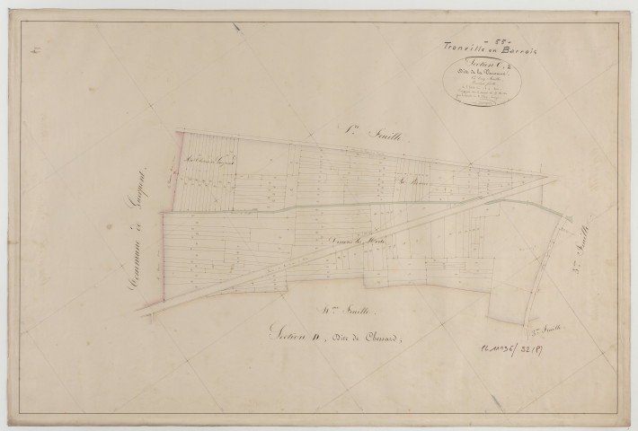 TRONVILLE - Section C de la Varenne feuille 02