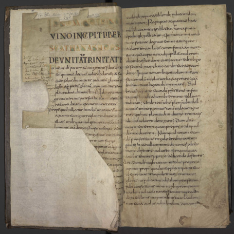 Manuscrit de saint Athanase