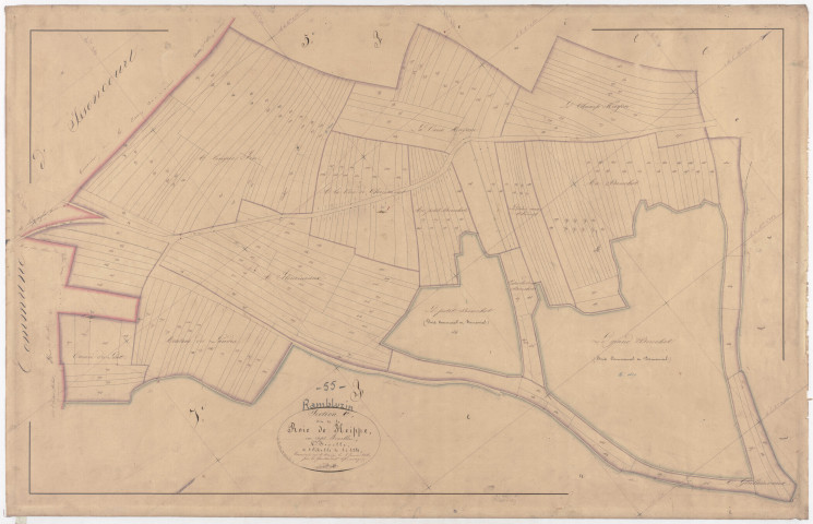 RAMBLUZIN - Section C - la Roie de Heippe - feuille 06